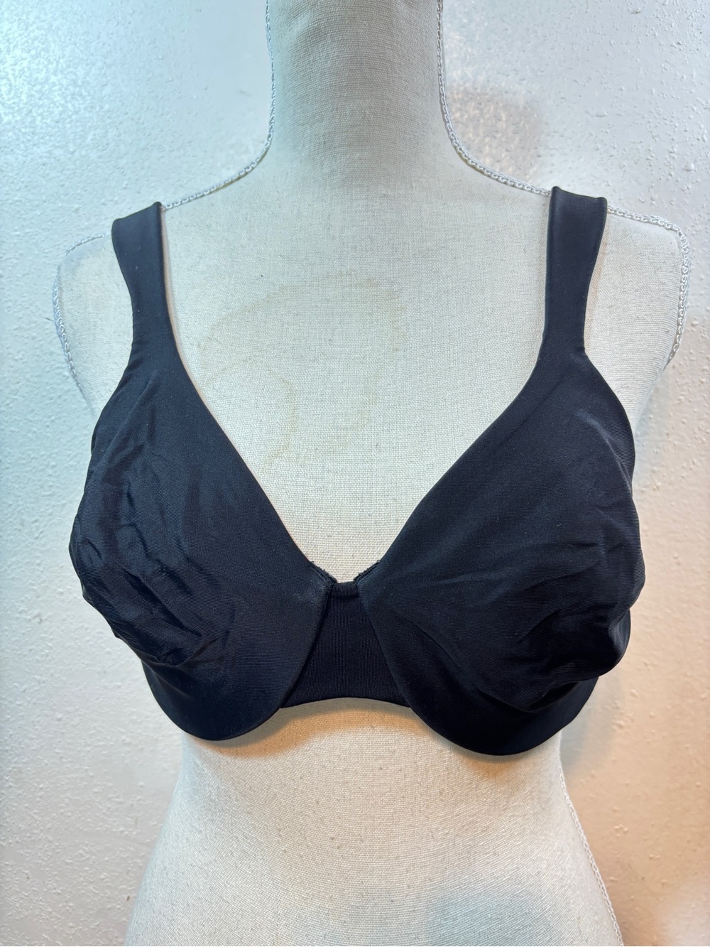 Ambrielle Black Full Coverage Underwire Bra